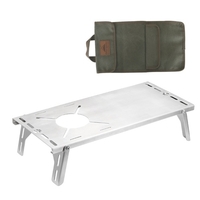 Table de cuisinière pliante Portable Camping réchaud Support de support pour pêche randonnée pique-nique