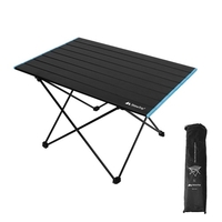 Table de pique-nique pliante extérieure Table de camping portable en aluminium pour pique-nique,  randonnée,  camping,  cuisine et utilisation dans la cour