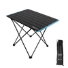 Table de pique-nique pliante extérieure Table de camping portable en aluminium pour pique-nique,  randonnée,  camping,  cuisine et utilisation dans la cour