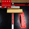 Table Saw Electric Circular Saw Flip Cover Plate Aluminum Alloy Flip-floor Table Special Embedded Cover Plate Adjustable 45-90 Degrees
