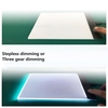 Tableau de dessin de lumière LED tablette graphique numérique pour le dessin électronique USB écriture peinture Art graphique copie tableau