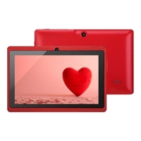 Tablette 7 pouces Android Quad-core Processeur Version WiFi Double Caméra Divertissement Machine Cadeau pour Enfants Étudiants Adultes