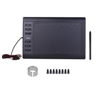 Tablette de dessin graphique professionnelle 10x6 pouces 12 touches express