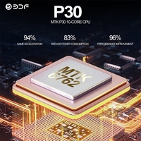 Tablette portable BDF P30 10, 1 pouces Processeur MTK6762 4GB+64Go Mémoire 1280*800 Résolution Android 11.0 System Grey EU Plug