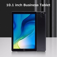 Tablette professionnelle 10.1 pouces processeur MTK6753 résolution 1280*800 système Android 8.1 4 go + 64 go mémoire tablette noir prise ue
