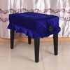 Tabouret piano chaise couverture Pleuche orné de macramé 55 * 35cm pour Piano seul Président Universal belle