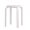 Tabourets en bois en caoutchouc modernes tabourets empilables ronds pratiques pour la maison / restaurants / hôtel