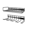 Étagère à outils à 2 couches à 4 emplacements Organisateur d