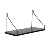 Étagère murale rustique avec supports en métal étagères de rangement décor de chambre pour cuisine salon salle de bain chambre sans clous