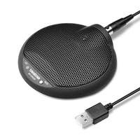 TAKSTAR BM-630USB Microphone numérique de table USB Micro de conférence Plug-and-Play omnidirectionnel