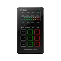 TAKSTAR MX1 mini carte son changeur de voix carte de mixage Audio portable connexion BT interface de type c