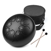 Tambour à langue en acier 8 pouces 8 tons F clé Instrument à percussion tambour à main