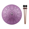 Tambour à langue en acier de 11 pouces Instrument de percussion à clé en C de 13 notes