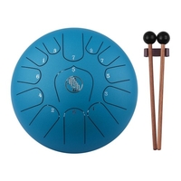 Tambour à langue en acier de 11 pouces Instrument de percussion à clé en C de 13 notes