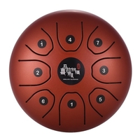Tambour à languette en acier à 8 tons,  format compact,  8 pouces