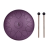 Tambour à languette en acier de 14 pouces Hangpan Drum 15-Notes Instrument de percussion C-Key