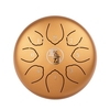 Tambour à languette en acier de 6 po. Handp-Notes Tambour C-Key percan