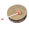 Tambour à main Orff Music Instrument de percussion Instrument de batterie portable avec baguette 8in
