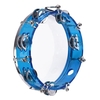 Tambour à main tambourin de 8 pouces avec instrument de percussion à double rangée de jingles