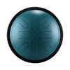 Tambour de langue en acier portable de 10 pouces 8 notes Instrument de percussion de tambour de voyage de tambour de handpan