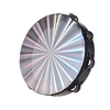 Tambourin radiant en bois tambour à main avec Double instrument de percussion tête de tambour de la rangée Jingles jouet musical