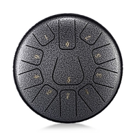 Tambours à main de tambour de langue en acier de 6 pouces à 11 tons avec instruments de musique à percussion de baguettes