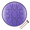 Tambours à main de tambour de langue en acier de 6 pouces à 11 tons avec instruments de musique à percussion de baguettes