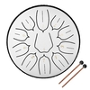 Tambours à main de tambour de langue en acier de 6 pouces à 11 tons avec instruments de musique à percussion de baguettes