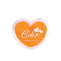 Tampon encreur Finger Craft Tampons Encreur En forme de coeur Design en forme de coeur
