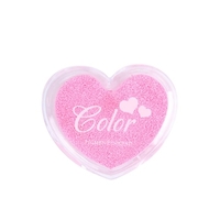 Tampon encreur Finger Craft Tampons Encreur En forme de coeur Design en forme de coeur