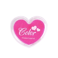 Tampon encreur Finger Craft Tampons Encreur En forme de coeur Design en forme de coeur
