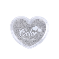 Tampon encreur Finger Craft Tampons Encreur En forme de coeur Design en forme de coeur