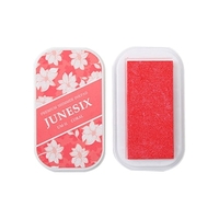 Tampon encreur mignon en métal de couleur vive Tampon encreur non toxique sans acide pour enfants adultes