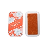 Tampon encreur mignon en métal de couleur vive Tampon encreur non toxique sans acide pour enfants adultes