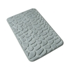 Tapis de bain pavé en relief doux en mousse à mémoire de forme tapis de sol antidérapant absorbant l