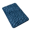 Tapis de bain pavé en relief doux en mousse à mémoire de forme tapis de sol antidérapant absorbant l