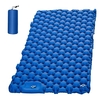 Tapis de camping léger pour 2 personnes Matelas pneumatique portable Matelas de couchage imperméable pour sac à dos