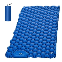 Tapis de camping léger pour 2 personnes Matelas pneumatique portable Matelas de couchage imperméable pour sac à dos