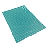 Tapis de découpe A5 planche à découper simple face tampon de coupe outil de bricolage avec lignes de grille claires Angles pour projets d