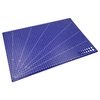 Tapis de découpe A5 planche à découper simple face tampon de coupe outil de bricolage avec lignes de grille claires Angles pour projets d