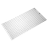 Tapis de découpe de rechange transparent adhésif Cricut Mat Mat avec grille de mesure 30, 5 x 61 cm pour Silhouette Cameo Cricut Explore Plotter Machine 3 pièces