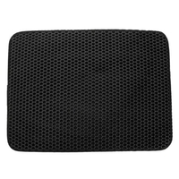 Tapis de litière pour animaux de compagnie Tapis de trappeur de litière pour chat lavable imperméable EVA