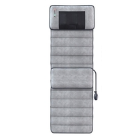 Tapis de massage avec coussin chauffant réglable à 9 modes et 9 vitesses