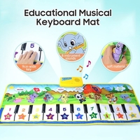 Tapis de musique de clavier tapis de jeu tapis musical éducatif enfants tapis de piano tapis de bébé rampant pour enfants tout-petits
