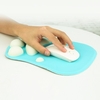 Tapis de poignet de souris en silicone Griffe de chat mignon Tapis de souris en silicone Tapis de souris antidérapant Mouvement fluide Positionnement précis Vert