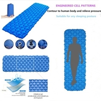 Tapis de sol gonflable portatif simple extérieur de camping Air léger imperméable à l