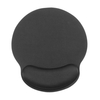 Tapis de souris de jeu de bureau antidérapant avec repose-poignet en mousse à mémoire de forme mouvement fluide positionnement précis pour ordinateur portable rose