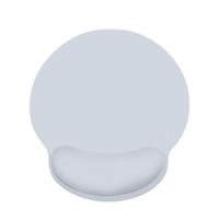 Tapis de souris de jeu de bureau antidérapant avec repose-poignet en mousse à mémoire de forme mouvement fluide positionnement précis pour ordinateur portable rose