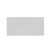 Tapis de souris double face tapis de bureau en cuir PU écologique liège tapis de souris étanche à la poussière pour jeu de bureau à domicile noir