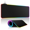 Tapis de souris RGB brillant 800*300*4mm épaissir tapis en caoutchouc antidérapant 14 Modes de lueur froide avec bouton de commutation de lumière